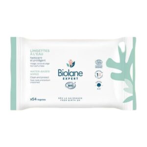 Biolane Expert Lingettes à l'eau 54 lingettes